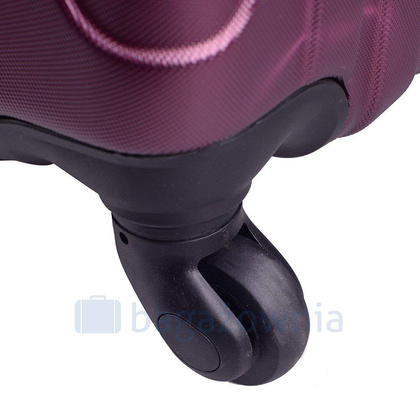 Średnia walizka WINGS 2011 M Bordowa