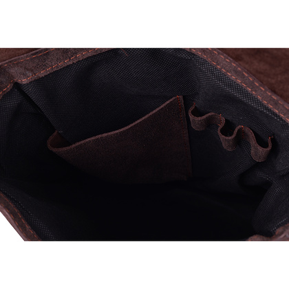 Torba skórzana na ramię KEMER CH 02 Brąz - min. zamówienie 20 / 50 / 100 szt.