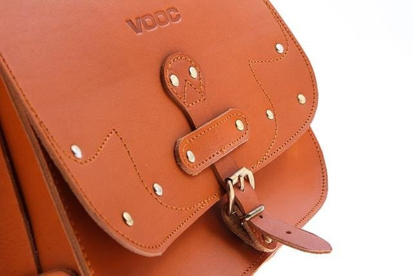 Listonoszka z ćwiekami KEMER VOOC Vintage P39 naturalny