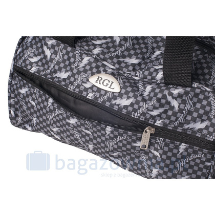 Torba podróżna podręczna PELLUCCI RGL NOG Czarno Szara