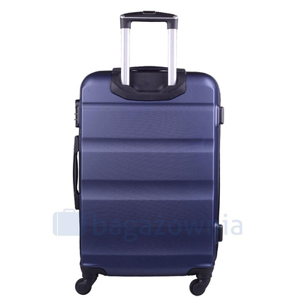 Duża walizka WINGS AT01 L Granatowa