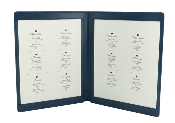 Karta menu 1063119 - min. zamówienie 20 / 50 / 100 szt.