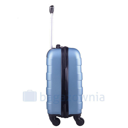 Bardzo mała kabinowa walizka WINGS 401 XS Metaliczny Niebieski