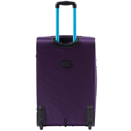 Średnia walizka WINGS 214 2K M Fioletowa