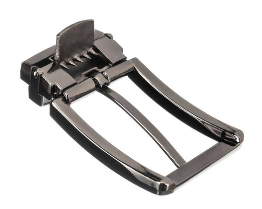 Klasyczny, dwustronny pasek męski z odczepianą klamrą