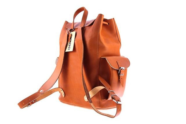 Ogromny plecak skórzany KEMER VOOC Vintage P40 Czarny