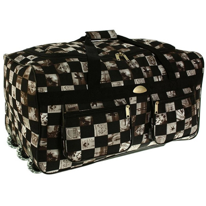 Torba podróżna na kołach PELLUCCI RGL A3 Czarno Szara