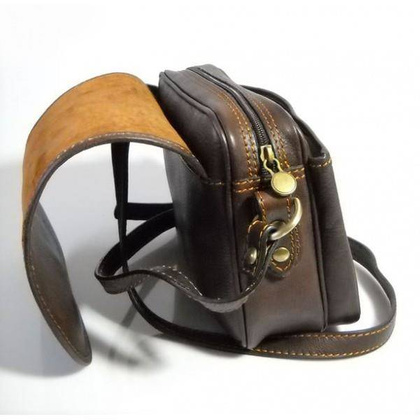 TOREBKA LISTONOSZKA RAPORTÓWKA CZEKOLADOWA  LM116T