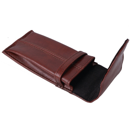 Piórnik skórzany 063K Wiśnia KEMER