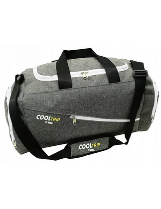 Torba podróżna podręczna PELLUCCI RGL 28 Szaro biała