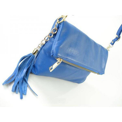 CUDO NIEBIESKA LISTONOSZKA RAPORTÓWKA ZŁOTO FRĘDZELEK  LP111BC