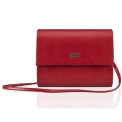 Torebka wizytowa damska KEMER SOLIER F14 Czerwona - min. zamówienie 20 / 50 / 100 szt.