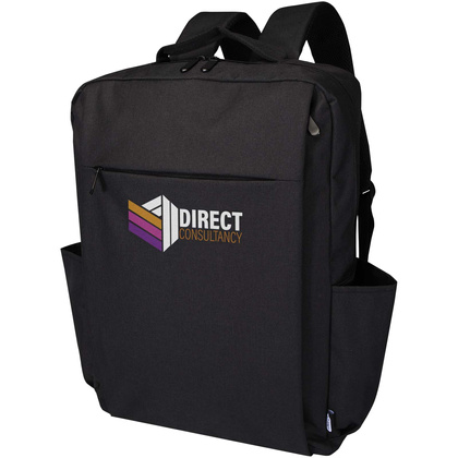 Libra plecak na laptopa o przekątnej 15 cali o pojemności 15 l wykonany z materiałów z recyclingu z certyfikatem GRS