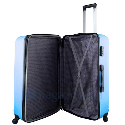 Średnia walizka WINGS 2011 M Błękitna