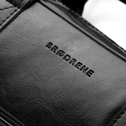 Męska torba na ramię laptop BRØDRENE b12 jasny brąz - min. zamówienie 20 / 50 / 100 szt.