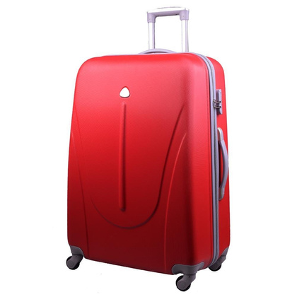 Duża walizka PELLUCCI RGL 883 L Czerwona