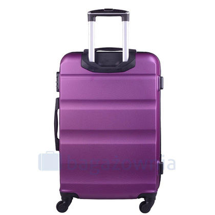 Średnia walizka WINGS AT01 M Fioletowa