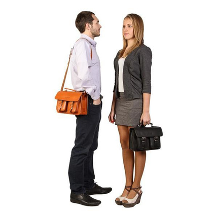 Stylowa torba kuferek KEMER VOOC Vintage P30 czarny