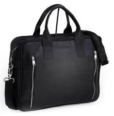 Czarna męska torba na ramię BRØDRENE BL02 Kolor wnętrza: Czerwony - min. zamówienie 20 / 50 / 100 szt.