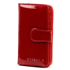 Portfel damski skórzany PELLUCCI CB-116 czerwony