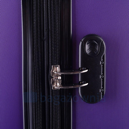 Duża walizka WINGS 304 L Fioletowa