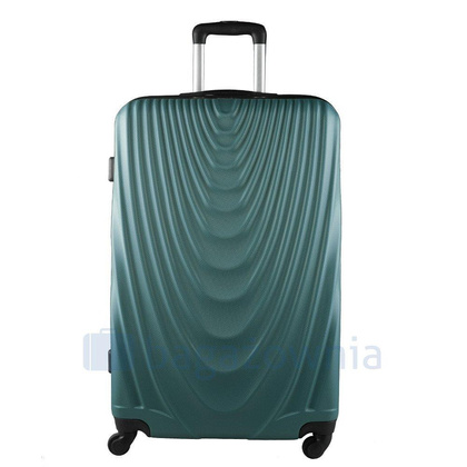 Duża walizka WINGS 304 L Zielona