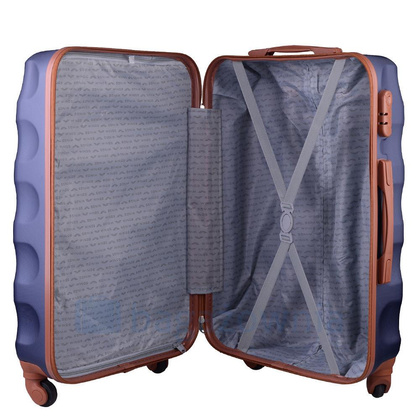 Mała kabinowa walizka WINGS 402 S Granatowa