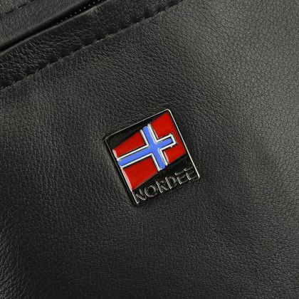 Klasyczna skórzana męska saszetka, przez ramię