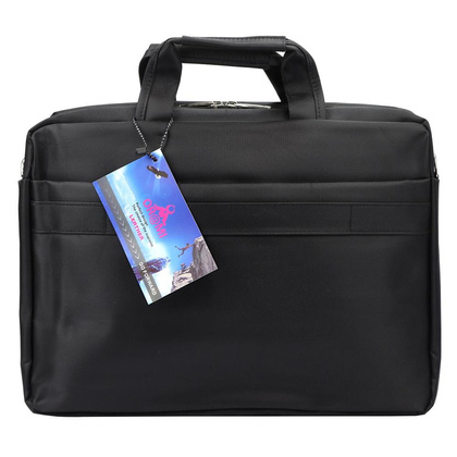 Klasyczna, teczka-laptopówka Ormi 6690# czarny KEMER
