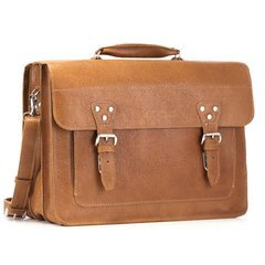 Big torba skórzana biznesowa KEMER VOOC TC8 Camel Edycja Limitowana