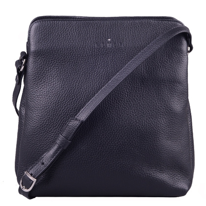 Torebka damska skórzana KEMER R 330 Czarna - min. zamówienie 20 / 50 / 100 szt.