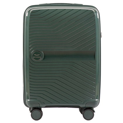 Mała kabinowa walizka WINGS DQ181 S BLACKISH GREEN