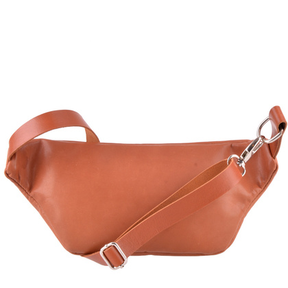 Nerka / Saszetka na biodra skórzana KEMER Camel