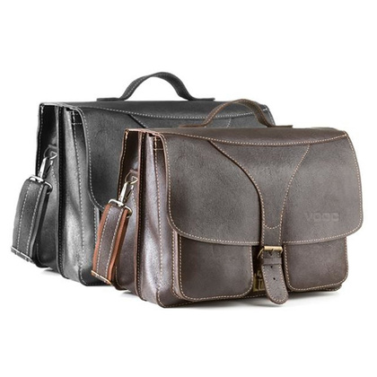 Torba z paskiem KEMER VOOC Crazy Horse TC1 brąz