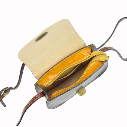 Torebka damska skórzana KEMER 117 MULTI Camel