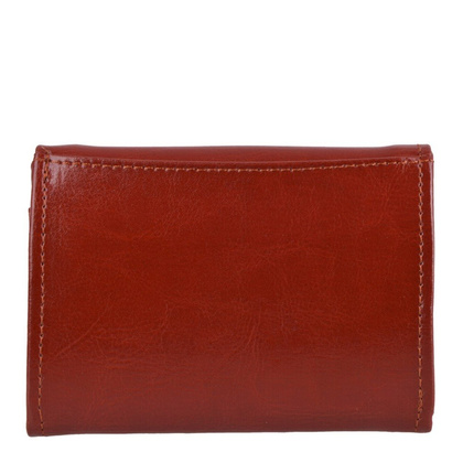 Portfel damski skórzany KEMER P11 Brązowy  - min. zamówienie 20 / 50 / 100 szt.