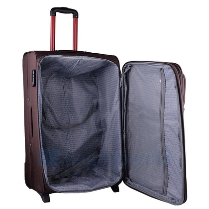 Średnia walizka WINGS 206 M Brązowa