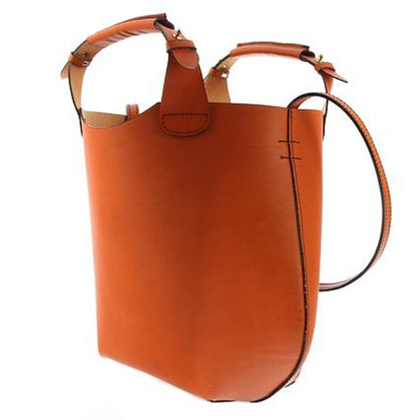 Modna torba, worek KEMER VOOC Vintage  P6 Koniak