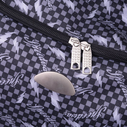 Torba podróżna podręczna PELLUCCI RGL WIZZ AIR C9 Czarno / Biały piorun