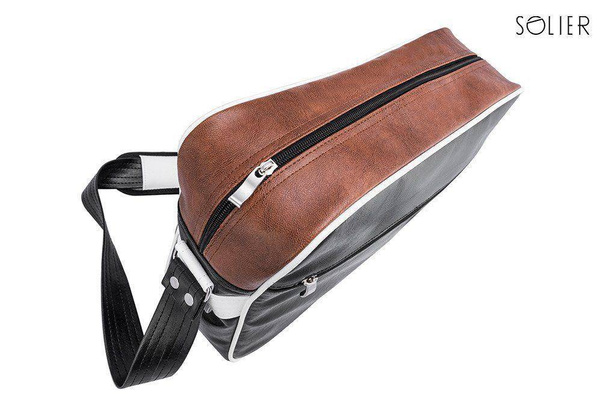 Lekka Torba Miejska na Ramię Messenger by Solier - 5 KOLORÓW - min. zamówienie 20 / 50 / 100 szt.