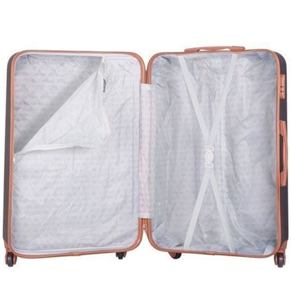 Mała kabinowa walizka KEMER SOLIER 190 Czarna - min. zamówienie 20 / 50 / 100 szt.