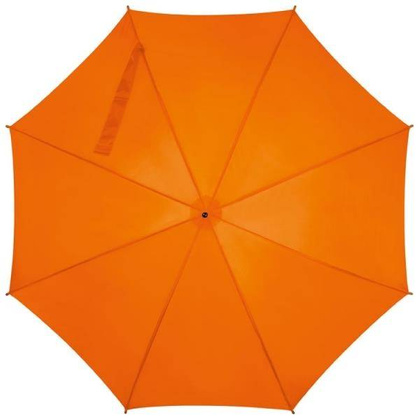 Parasol automatyczny, drewniany NANCY Pomarańczowy