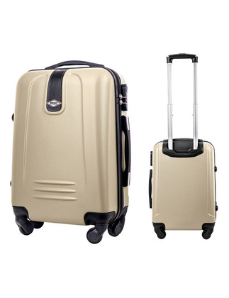 Mała kabinowa walizka PELLUCCI RGL 910 S Złota