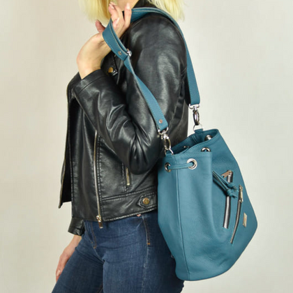 T-11 Torebka worek-navy blue KEMER