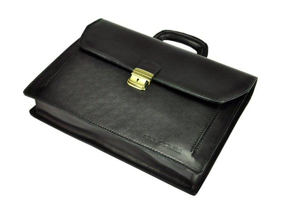 Teczka skórzana KEMER 819-1 Ciemny brąz