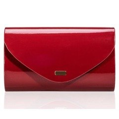 Torebka wizytowa KEMER SOLIER F15 Bordowy Lakier - min. zamówienie 20 / 50 / 100 szt.