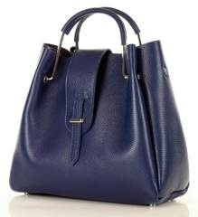 MARCO MAZZINI Torebka skórzana designerski kuferek handbag granat - min. zamówienie 20 / 50 / 100 szt.