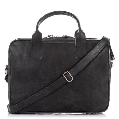 Torba na ramię ze skóry naturalnej na laptop BRØDRENE BL12 jasny brąz - min. zamówienie 20 / 50 / 100 szt.