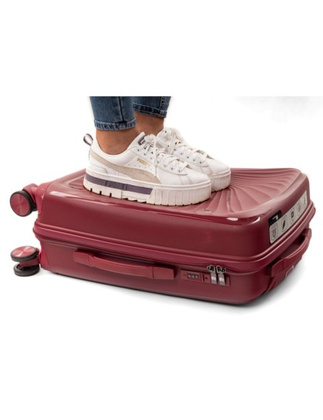 Zestaw walizek 3w1 POLIPROPYLEN PP6 BORDOWY