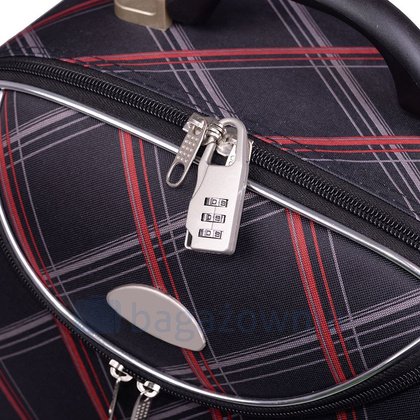 Kuferek PELLUCCI RGL WIZ AIR 773 S Czarny / Czerwony